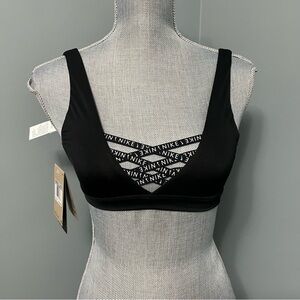 NIKE swim SNEAKERKINI reversible Bikini TOP size XS NWT swim suit bathing suit